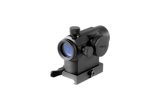 Four Peaks Imports 12011 Four Peaks Matte Black 1 x 22 mm 3 MOA, Red Dot Sight
