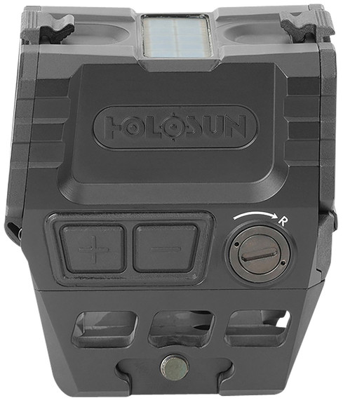 Holosun AEMS211301 AEMS Black Anodized 1 x 1.1 in x 0.87 in 2 MOA /65 MOA Circle Multi Reticle, Red Dot Sight