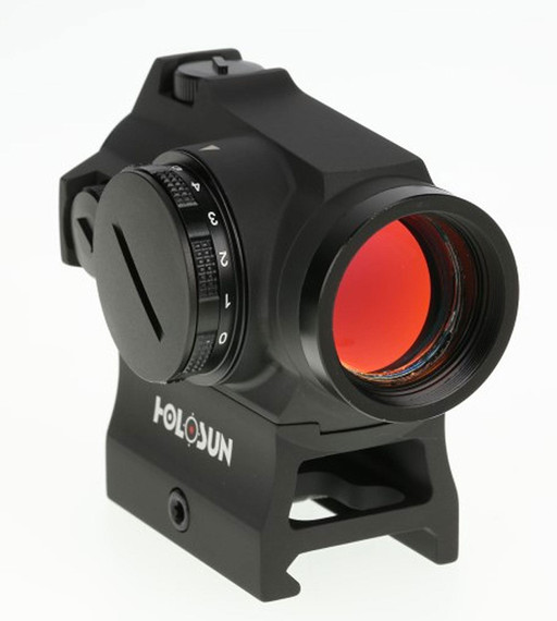 Holosun HS503R 503 Black Anodized 1 x 20 mm 2 MOA /65 MOA Circle Multi Reticle, Red Dot Sight