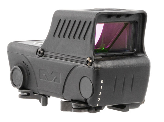 Meprolight USA 56855503 Fore Black 1x 33 mm x 20 mm Multi Reticle, Red Dot Sight