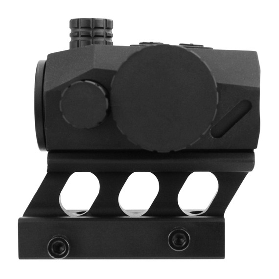 TacFire RD011 Dual Illuminated Black Anodized 1 x 20 mm 4 MOA Red/Green Dot Features Riser Mount, Red Dot Sight