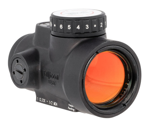Trijicon 2200050 MRO HD Matte Black 1 x 25 mm 2 MOA /68 MOA Circle Multi Reticle Mount Not Included, Red Dot Sight