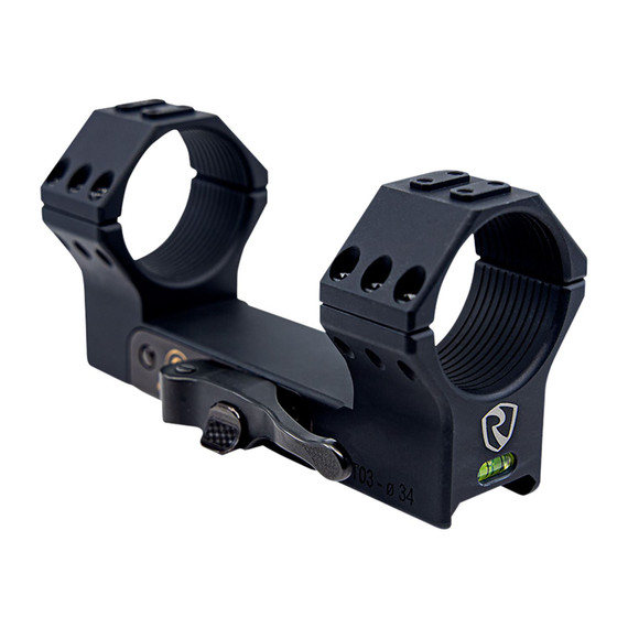 Riton Optics XRC34QD Contessa QD Scope Mount/Ring Combo Black Anodized 34mm 0 MOA