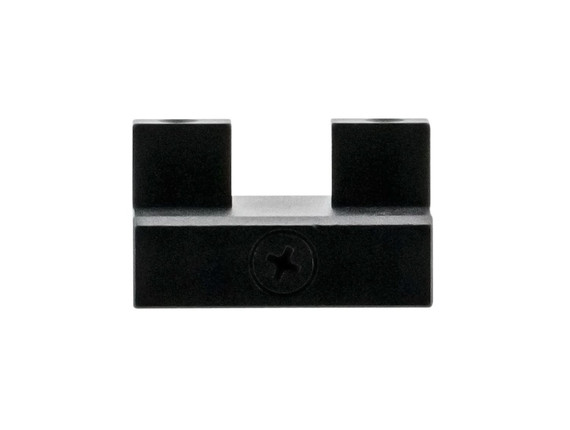 Swagger SWAGADPRA1 Hunter 1-Piece Picatinny Rail Bipod Adapter Aluminum Black Hard Coat Anodized