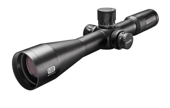 Eotech VDU318FFH59 Vudu FFP Black Anodized 3.5-18x50mm 34mm Tube Illuminated Horus H59 MRAD Reticle Features Throw Lever, Rifle Scope