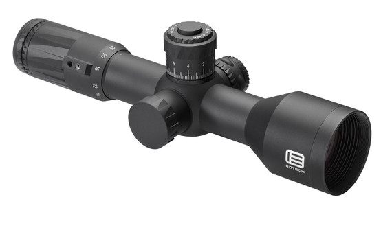 Eotech VDU525FFH59 Vudu FFP Black Anodized 5-25x 50mm 34mm Tube Illuminated Horus H59 MRAD Reticle Features Throw Lever, Rifle Scope