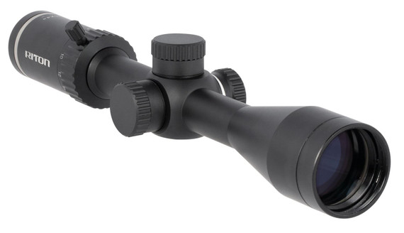 Riton Optics 1P416AS 1 Primal Black Anodized 4-16x44mm 1 in Tube RUT Reticle