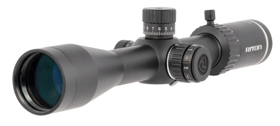 Riton Optics 3C315ASI 3 Conquer Black Anodized 3-15x44mm 30mm Tube Illuminated PDTR Reticle