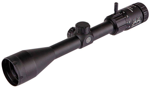 Sig Sauer Electro-Optics SOBM43001 Buckmasters Black Anodized 3-12x44mm 1 in Tube BDC Reticle, Rifle Scope