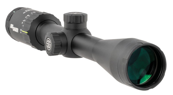 Sig Sauer Electro-Optics SOW33202 Whiskey3 Black Anodized 3-9x40mm 1 in Tube Quadplex Reticle