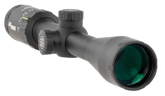 Sig Sauer Electro-Optics SOW33204 Whiskey3 Black Anodized 3-9x40mm 1 in Tube BDC-1 Quadplex Reticle