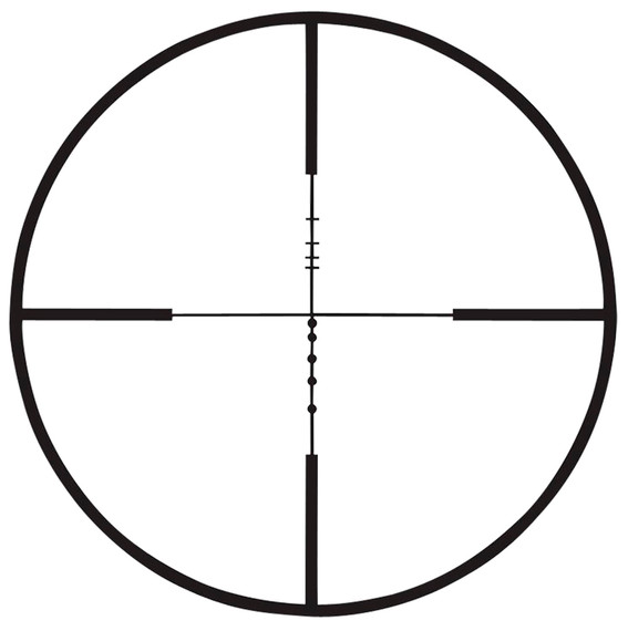 Sightmark SM13069VHR Core HX Black Hardcoat Anodized 4-16x44mm AO 1 in Tube Venison Hunter Reticle (VHR) Reticle