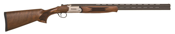 Mossberg 75478 Silver Reserve 28 Gauge 26 in 2rd 2-3/4 in Satin Silver Rec Satin Black Walnut Fixed Stock Right Hand Full Size Includes Field Set Chokes (5)