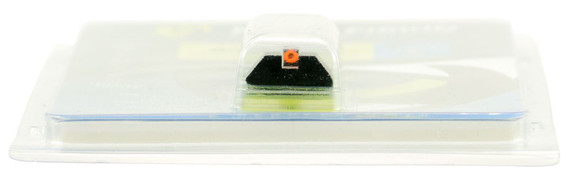 Night Fision GLK001015OGZ Student Of The Gun Accur8 For Glock Black | Green Tritium Orange Ring Front Sight Green Tritium Black Ring Rear Sight