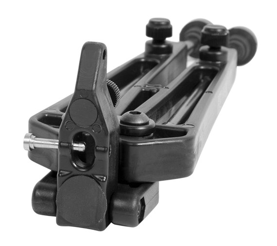 Limbsaver 12650 True-Track Bipod made of Durable Isoplast with Black Finish, Picatinny Rail Attachment, 7-11 in Vertical Adjustment, Rubber Feet & Leg-Lock System