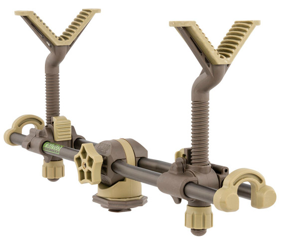 Primos 6580 2-Point Gun Rest Black