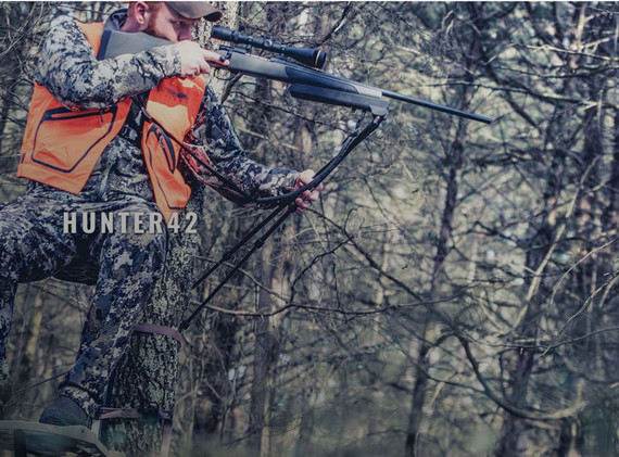 Swagger SWAGBPHT42 Hunter Bipod 9.75-41.25 in Polymer
