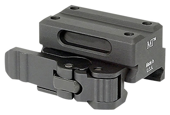 Midwest Industries MIQDMROCO Trijicon MRO QD Mount Black Hardcoat Anodized