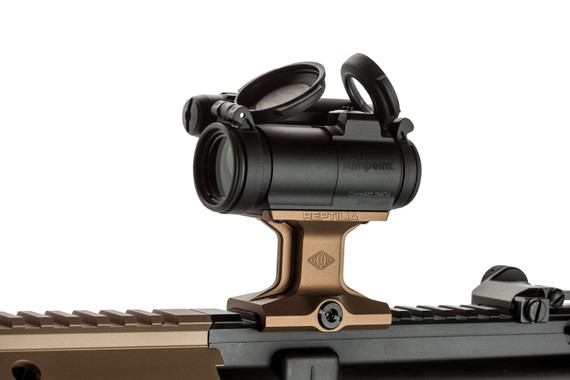 Reptilia LLC 100038 Dot Mount Flat Dark Earth Anodized 1.93 in