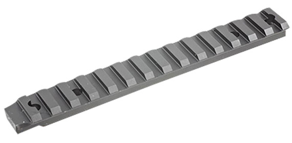 Ruger 90672 Picatinny Rail Black Anodized Aluminum Fits Ruger American, Rifle Long Action