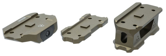 Strike Industries T1RISERFDE T1 Riser Mount FDE Anodized