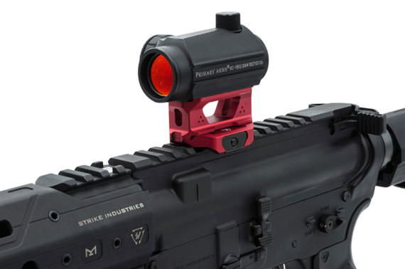 Strike Industries T1RISERRED T1 Riser Mount Red Anodized