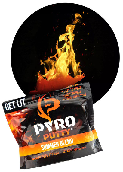 Pyro Putty PP2OZS Pyro Putty Summer Blend Orange 2 oz Putty