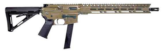 Diamondback DB1417P041 DB9R 9mm Luger 16 in 32+1 Bronze Adjustable Magpul MOE Carbine Stock Black Magpul MOE Grip
