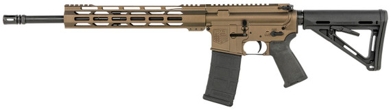 Diamondback DB1717K071 DB15 5.56x45mm NATO 16 in 30+1 Midnight Bronze Adjustable Magpul MOE Carbine Stock Black MOE Grip, Rifle
