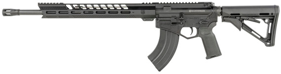 Diamondback DB1732N001 DB15 6.5 Grendel 18 in 5+1,28+1 Black Adjustable Magpul CTR Stock Black Magpul MOE K2 Grip with Black Gold Lower 15 in M-Lok, Rifle