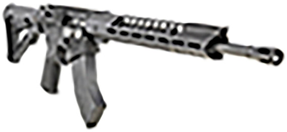 Diamondback DB1732N001 DB15 6.5 Grendel 18 in 5+1,28+1 Black Adjustable Magpul CTR Stock Black Magpul MOE K2 Grip with Black Gold Lower 15 in M-Lok, Rifle