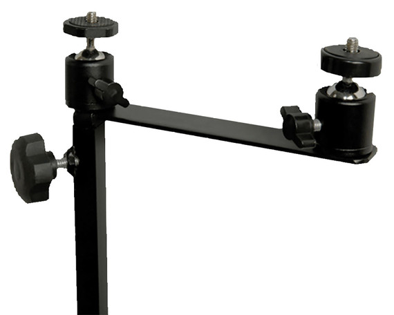 Muddy MUDMTCATCS03 Dual Game Camera Mount 19 in-41 in High Black Steel