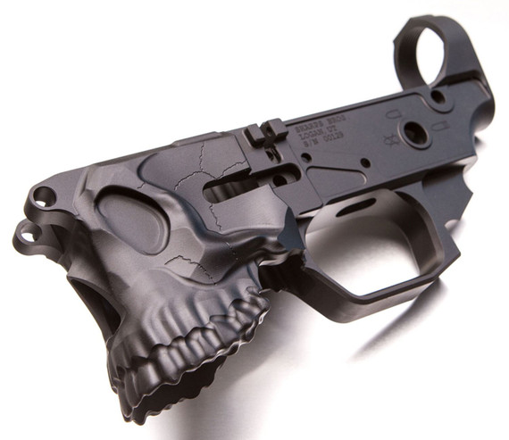 Sharps Bros SBLR03 The Jack Stripped Lower Multi-Caliber Black Anodized Finish 7075-T6 Aluminum Compatible w/Mil-Spec AR-15 Internal Parts