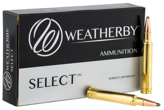 Weatherby H300165IL Select 300WthbyMag 165gr Hornady Interlock 20 Per Box/10 Case Centerfire, Rifle Ammunition