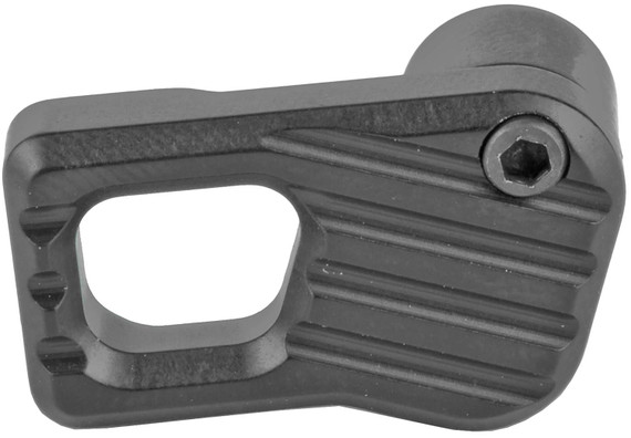 Battle Arms BADEMMRLB Enhanced, Magazine Release Large Black Anodized 7075-T6 Aluminum for AR-15, AR-10