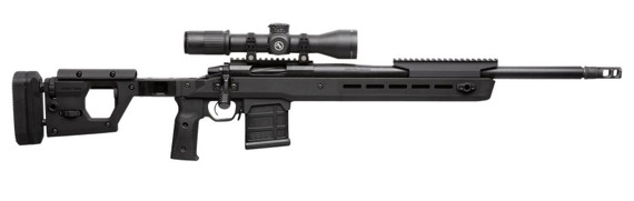 Magpul MAG1001BLK Pro NVM Black Anodized Aluminum 7.25 in Long Fits Remington 700