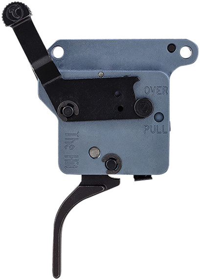 Timney Triggers THEHIT16 Hit Trigger Curved Trigger with 8 oz Draw Weight & Nickel Finish for Remington 700 Right