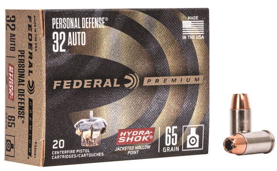 Federal 32 ACP Ammunition P32HS1