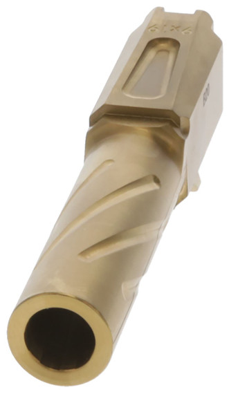 Rival Arms RA20P002E Precision Drop-In Barrel 9mm Luger 3.10 in Gold PVD Finish 4340H Steel Material with Threading for Sig P365