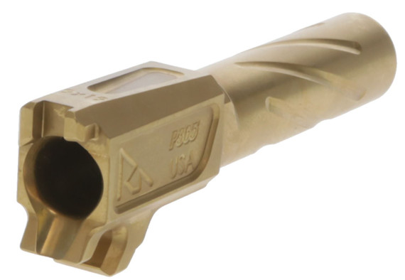 Rival Arms RA20P101E Precision Drop-In Barrel 9mm Luger 3.70 in Gold PVD Finish 4340H Steel Material for Sig P365XL