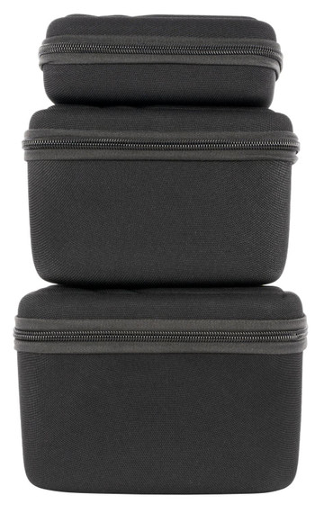 US PeaceKeeper P25020 Gear/Ammo Case Black EVA Denier Nylon *Set of 3
