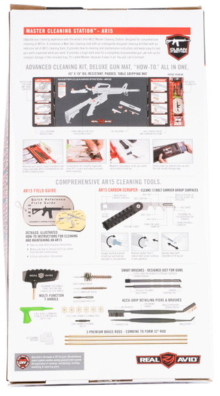 Real Avid AVMCSAR Master Cleaning Station AR15 223 Rem,5.56x45mm NATO, Rifle