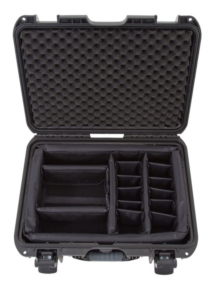 Nanuk 9251001 925 Black Polymer with Foam Padding & Latches 17 in L x 11.80 in W x 6.40 in H Interior Dimensions