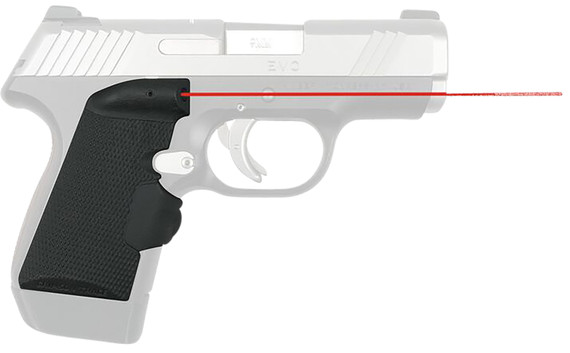 Crimson Trace 0185101 LG-410 Lasergrips Black Red Laser Kimber EVO SP