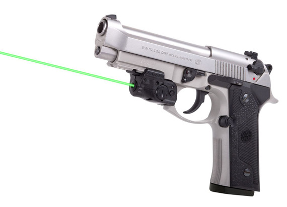 LaserMax GSLTNG Green Lightning Rail with GripSense Black