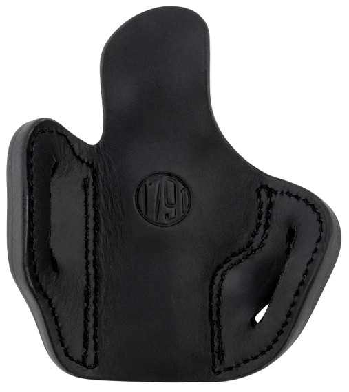 1791 Gunleather MOBH24SSBLR BH2.4S Optic Ready OWB Size 2.4 Mossy Oak/Stealth Black Leather Belt Slide Fits FN 509/Springfield XD-M/HK VP9SK Right Hand, Holster