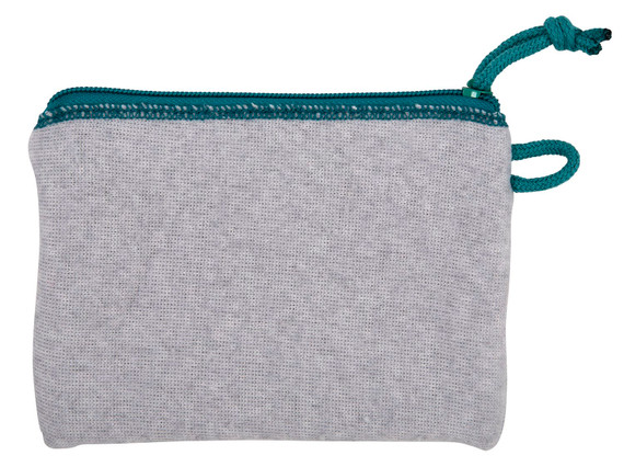 Girls With Guns 9073 Storage Pouch Gray w/ Blue Accents Polyester Holds, Handgun