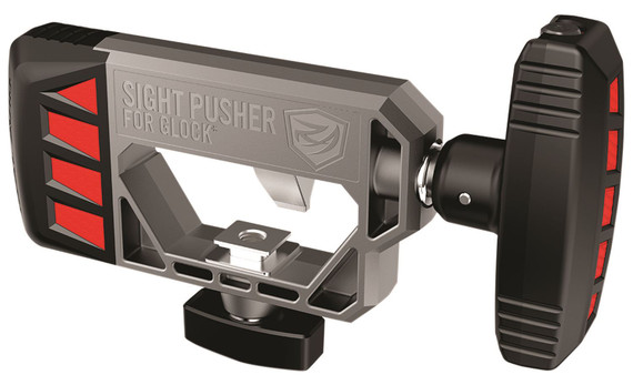 Real Avid AVGLOCKSP Master Sight Pusher Glock, Handgun Red