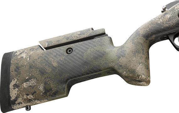 Bergara BPR34308 Premier Divide 308 Win 5+1 22 in Carbon Fiber CURE Carbon Fiber Barrel, Patriot Brown Cerakote Steel Receiver, Erosion Rogue Camo AG Composite Chalk Branch Stock, Rifle