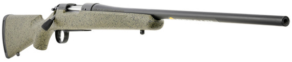 Bergara B14LM102C B-14 Hunter 7mm Rem Mag 3+1 24 in, Graphite Black Cerakote Barrel, SoftTouch Speckled Green Stock, Rifle